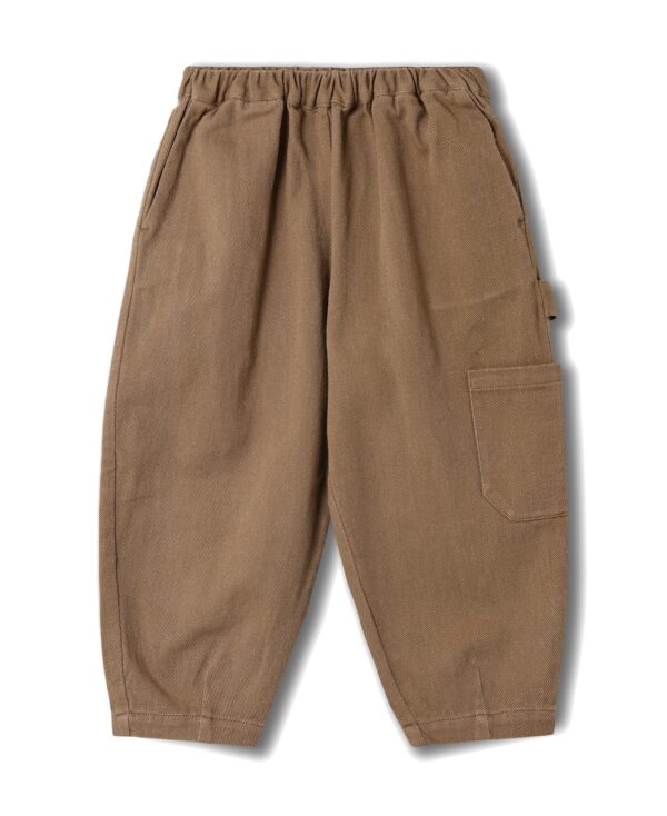 Fliink Fliink Duna Cargo Pant Pine Bark 5715435098199 Fliink AW25 Kleding & Accessoires Broeken  Wijs west