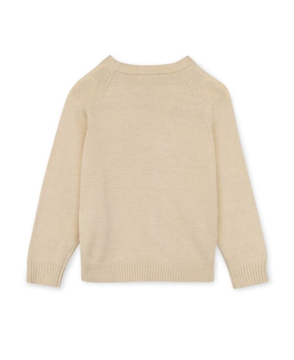 Fliink Fliink Benna Acorn Pullover Sandshell 5715435107136 Fliink AW25 Kleding & Accessoires Sweaters & Truien  Wijs west