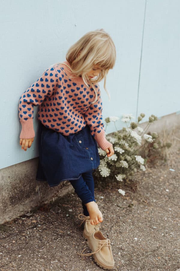 Fliink Don Denim Skirt Dark Denim Blue - Afbeelding 11