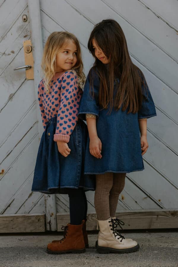 Fliink Don Denim Skirt Dark Denim Blue - Afbeelding 8