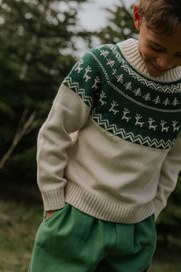 Fliink Fliink Duna Pant Hunter Green 5715435120289 Fliink AW25 Kleding & Accessoires Broeken  Wijs west
