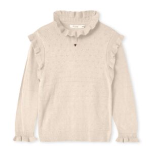 Fliink Fliink Fame Ls Blouse Sandshell 5715435109864 Fliink AW25 Kleding & Accessoires Shirts  Wijs west