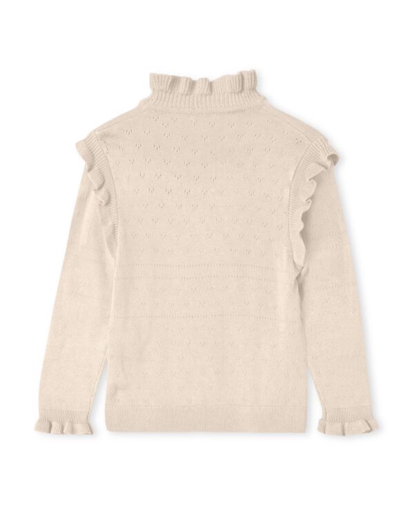 Fliink Fliink Fame Ls Blouse Sandshell 5715435109864 Fliink AW25 Kleding & Accessoires Shirts  Wijs west