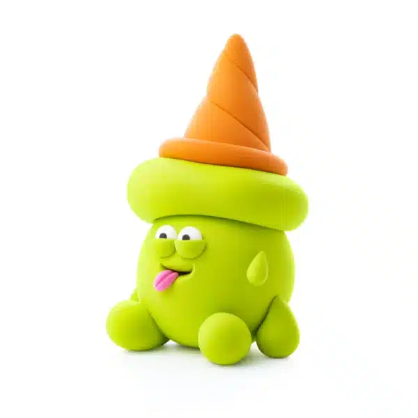 HeyClay - Nice Ice Cream - Flip Cone