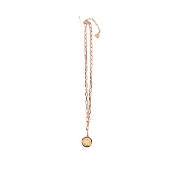 Great Pretenders Boutique Chic all Smiles Spinner Necklace - Afbeelding 3