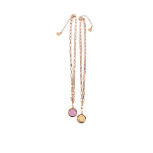 Great Pretenders Boutique Chic all Smiles Spinner Necklace