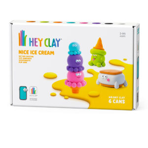 Hey Clay Boetseerklei Nice Ice Cream - 6 Kleuren