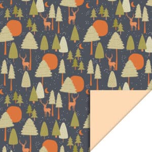 Rol Inpakpapier - X-mas - Holy Night - Peach