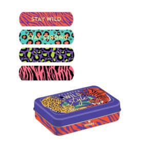 Pleisters wild style in blik