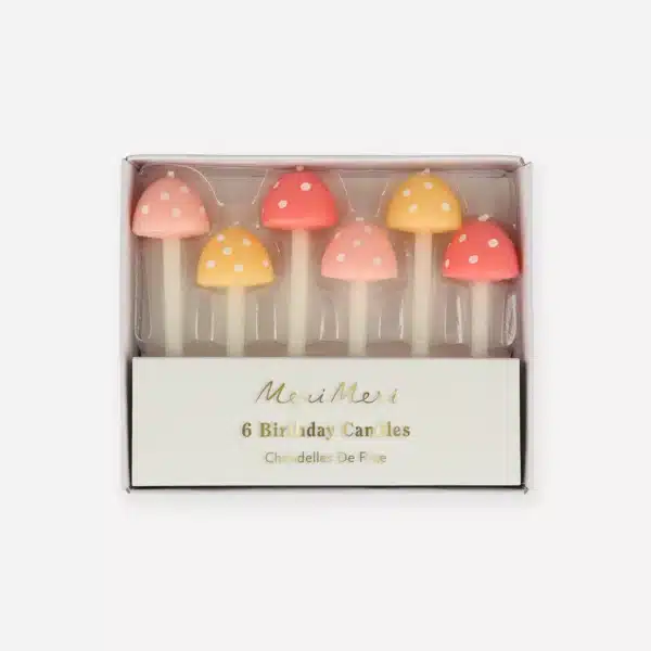 Meri Meri Mushroom Birthday candles