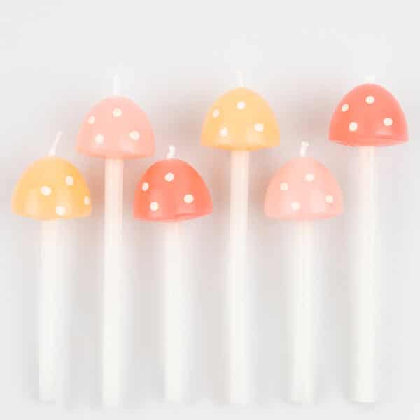Meri Meri Mushroom Birthday candles