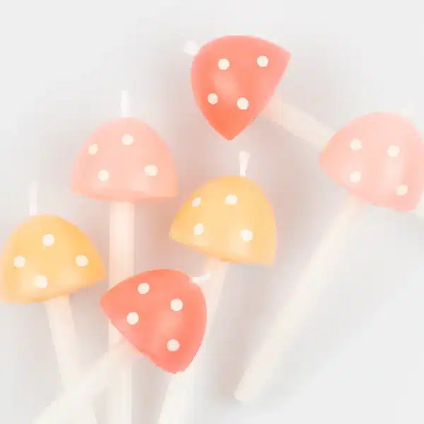 Meri Meri Mushroom Birthday candles