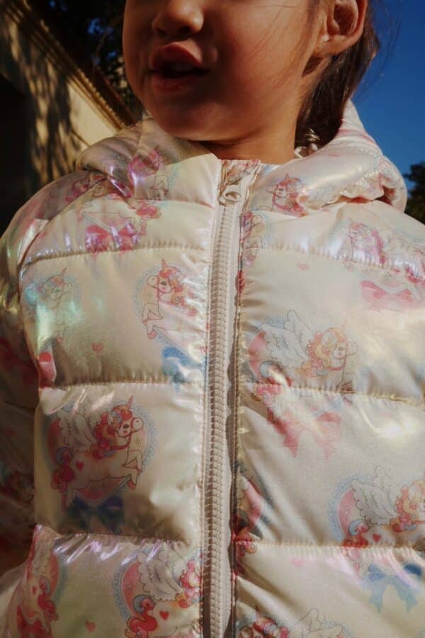 Konges Sløjd Konges Sløjd Kath Jacket Grs Twinkle Sprinkle 5715681087039 Konges AW25 Kleding & Accessoires Jassen  Wijs west