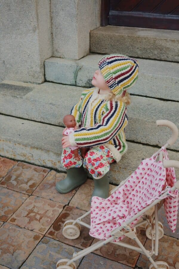 Konges Sløjd Konges Sløjd Doll Stroller Rosie Rose 5715681109366 Konges AW25 Speelgoed & Spellen Spelen Poppen Wijs west