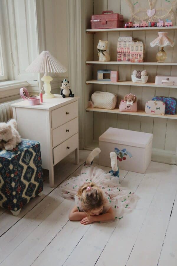 Konges Sløjd Konges Sløjd Tullie Dress Ma Grande Cerise Pink Glitter 5715681130186 Konges AW25 Kleding & Accessoires Rokjes & Jurkjes  Wijs west