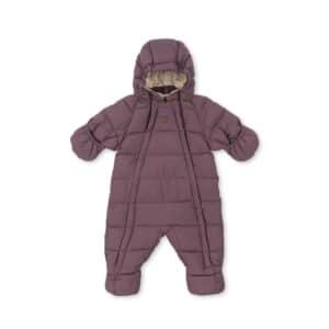 Konges Sløjd Konges Sløjd Alpi Baby Suit Grs Hortensia 5715681081747 Konges AW25 Kleding & Accessoires Jassen  Wijs west