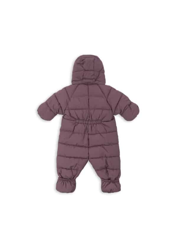 Konges Sløjd Konges Sløjd Alpi Baby Suit Grs Hortensia 5715681081747 Konges AW25 Kleding & Accessoires Jassen  Wijs west