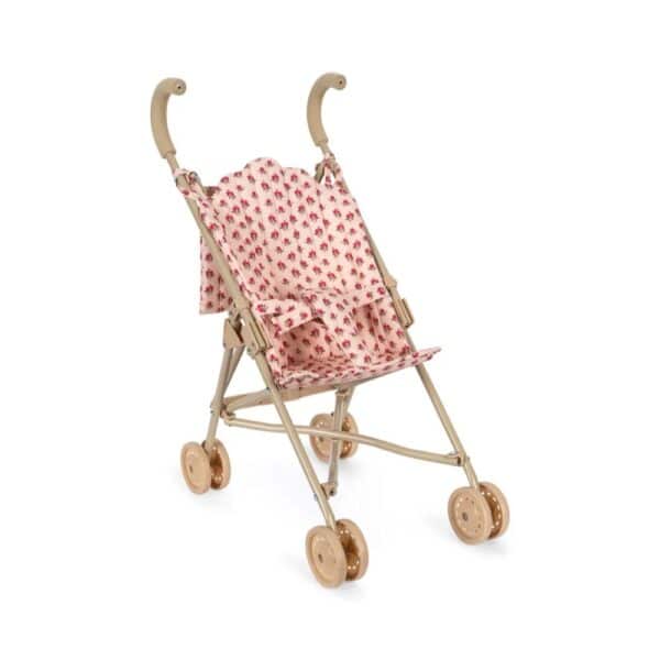 Konges Sløjd Konges Sløjd Doll Stroller Rosie Rose 5715681109366 Konges AW25 Speelgoed & Spellen Spelen Poppen Wijs west