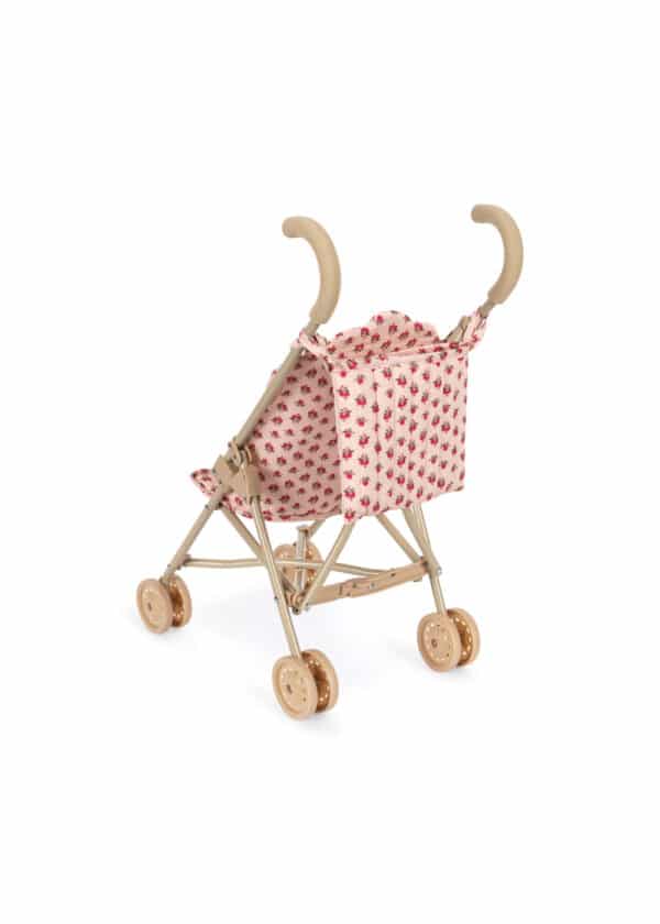 Konges Sløjd Konges Sløjd Doll Stroller Rosie Rose 5715681109366 Konges AW25 Speelgoed & Spellen Spelen Poppen Wijs west