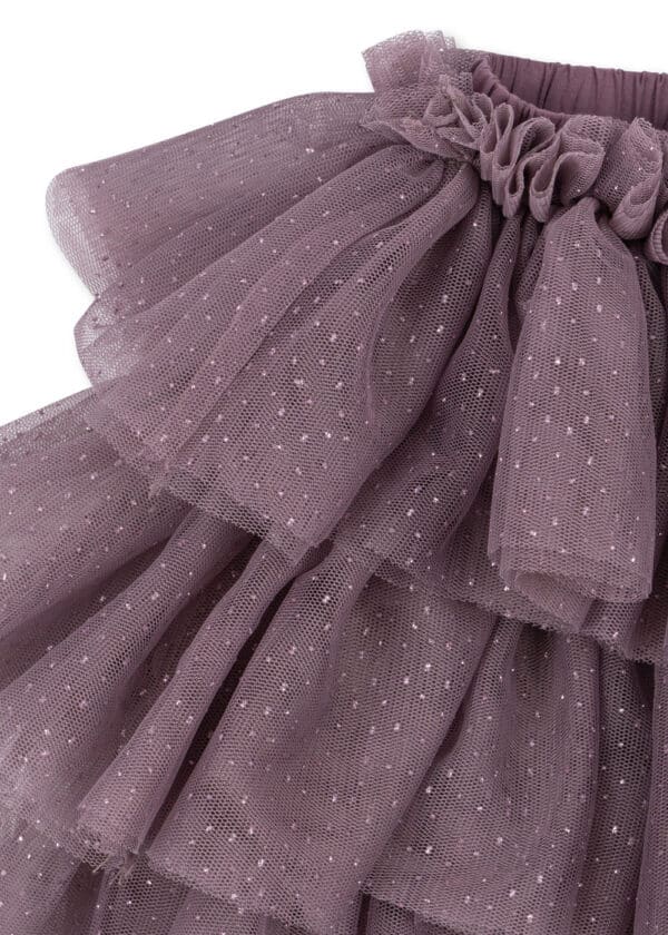 Konges Sløjd Konges Sløjd Fay Skirt Grs Hortensia 5715681112021 Konges AW25 Kleding & Accessoires Rokjes & Jurkjes  Wijs west
