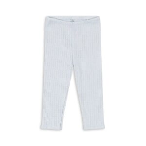 Konges Sløjd Konges Sløjd Minnie Pants  Gots Gray Dawn 5715681123102 Konges AW25 Kleding & Accessoires Baby Broekjes Wijs west
