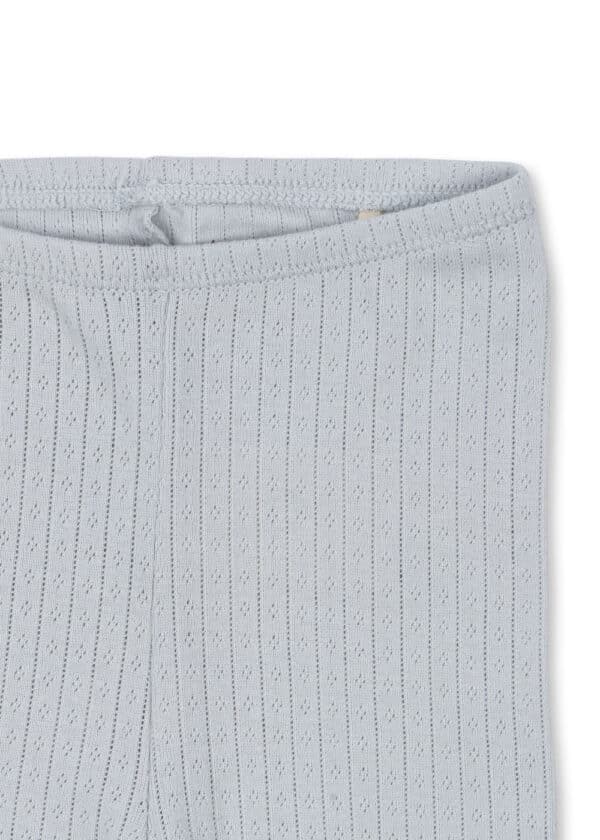 Konges Sløjd Konges Sløjd Minnie Pants  Gots Gray Dawn 5715681123102 Konges AW25 Kleding & Accessoires Baby Broekjes Wijs west