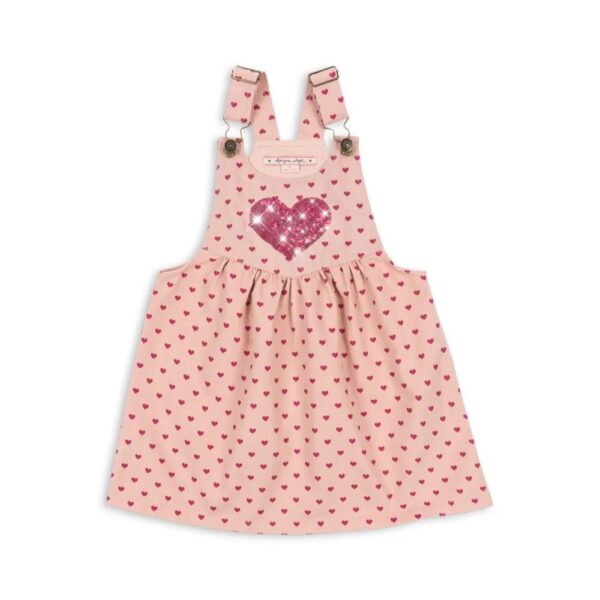 Konges Sløjd Konges Sløjd Nola Sequin Spencer Dress Gots Berry Coeur 5715681124918 Konges AW25 Kleding & Accessoires Rokjes & Jurkjes  Wijs west