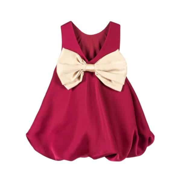 Konges Sløjd Konges Sløjd Sheena Dress Sangria 5715681127384 Konges AW25 Kleding & Accessoires Rokjes & Jurkjes  Wijs west