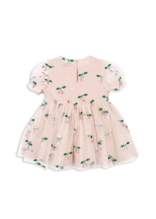 Konges Sløjd Konges Sløjd Tullie Dress Ma Grande Cerise Pink Glitter 5715681130186 Konges AW25 Kleding & Accessoires Rokjes & Jurkjes  Wijs west