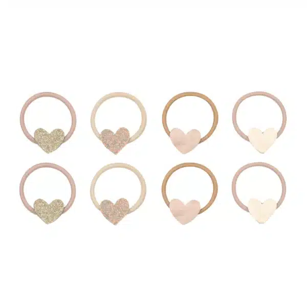Mimi & Lula Mimi & Lula Heart Mini Ponies 5061064830335 Mimi AW25 6 Verzorging Haaraccessoires Wijs west