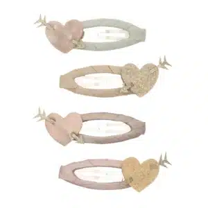 Mimi & Lula Mimi & Lula Cupid Heart Clic Clacs 5061064830359 Mimi AW25 6 Verzorging Haaraccessoires Wijs west