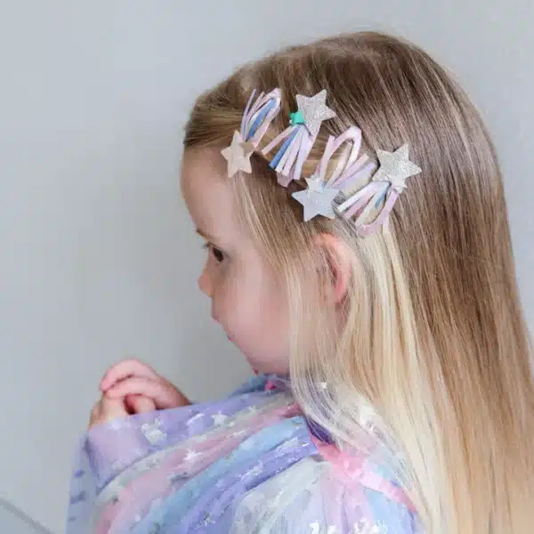 Mimi & Lula Mimi & Lula Star Trail Clic Clacs 5061064830571 Mimi AW25 6 Verzorging Haaraccessoires Wijs west