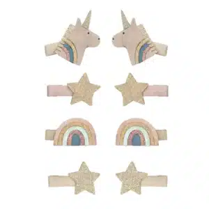 Mimi & Lula Mimi & Lula Celeste Unicorn Mini Clips 5061064830588 Mimi AW25 7