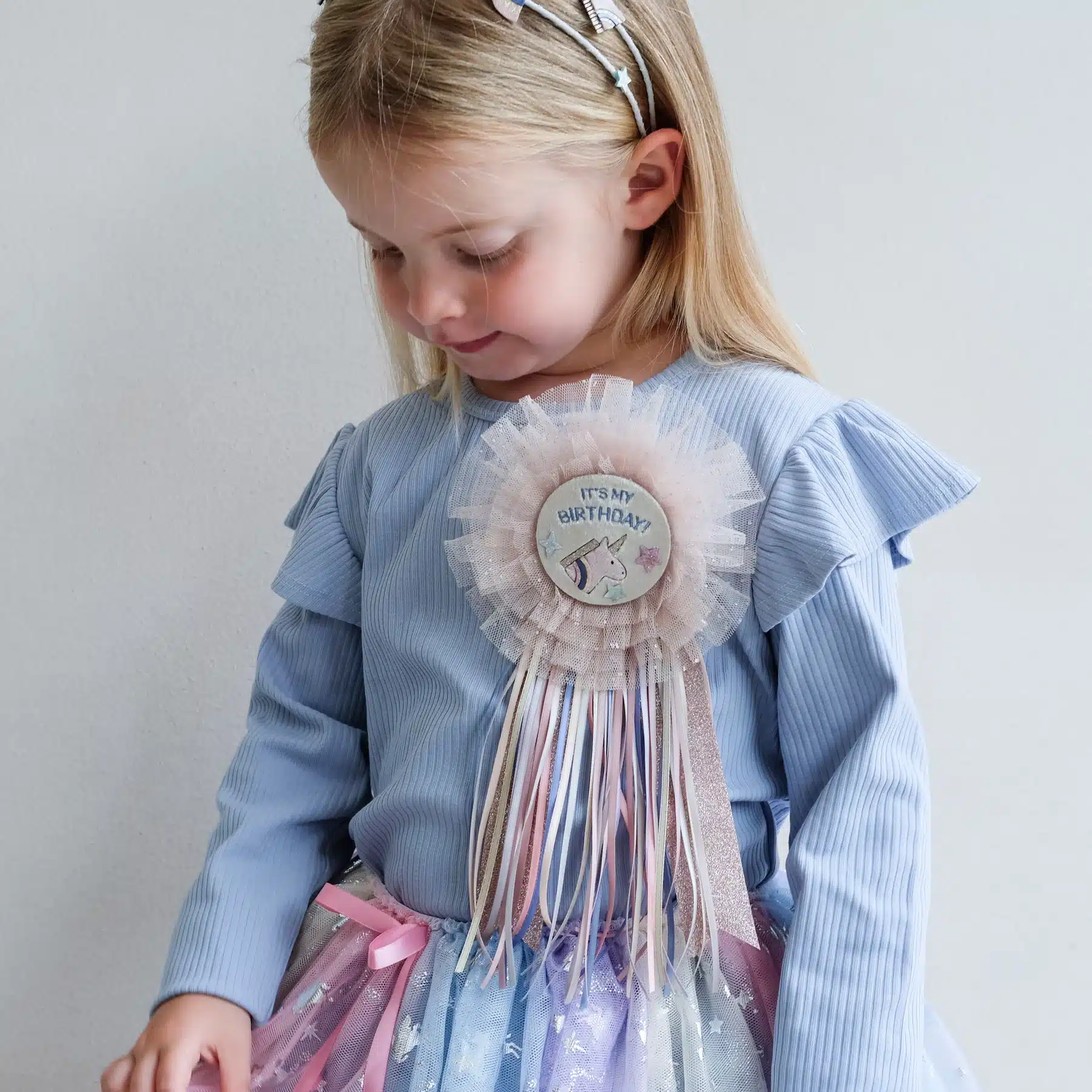 Mimi & Lula Mimi & Lula Unicorn Birthday Badge 5061064830632 Mimi AW25 9 Home & Living Feest Wijs west