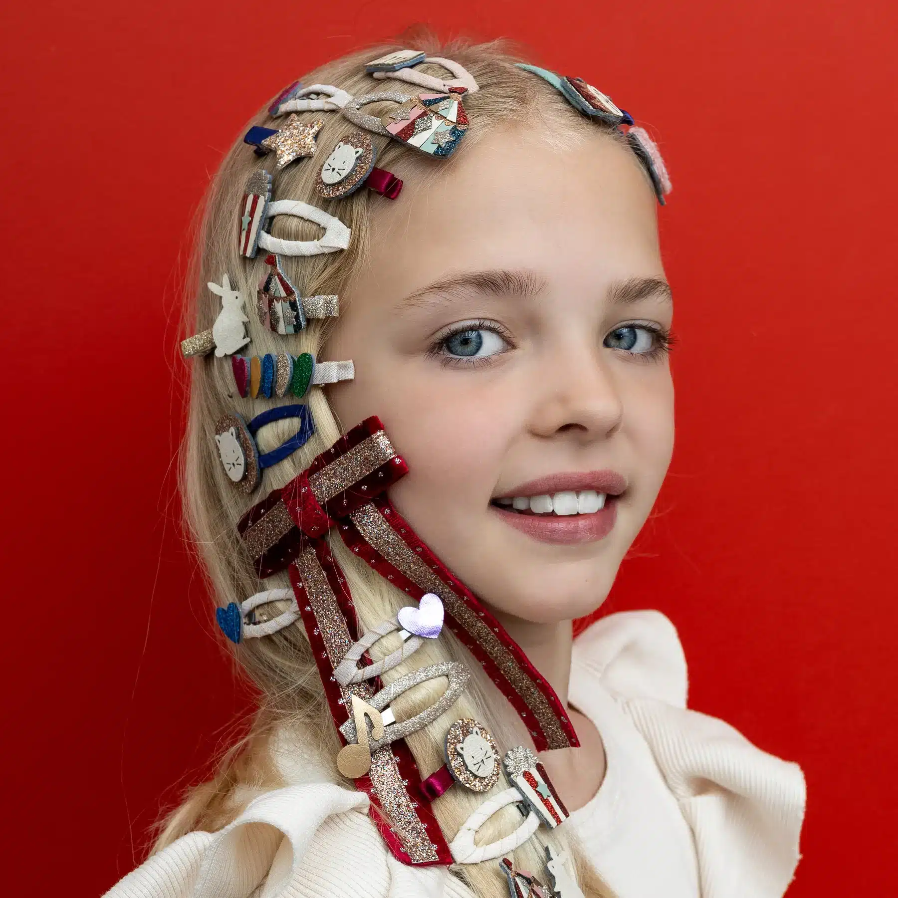 Mimi & Lula Mimi & Lula Popcorn & Candyfloss Clips 5061064830663 Mimi AW25 6 Verzorging Haaraccessoires Wijs west