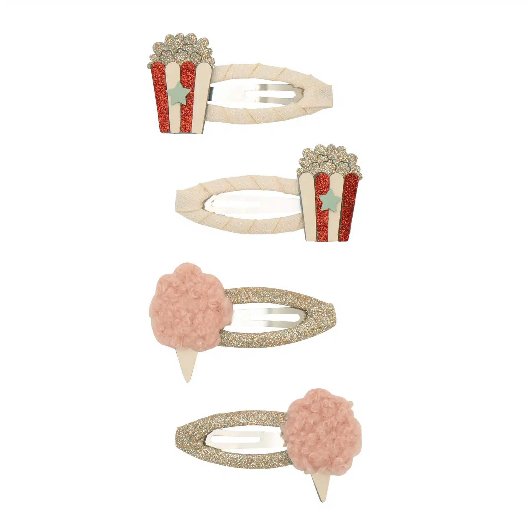 Mimi & Lula Mimi & Lula Popcorn & Candyfloss Clips 5061064830663 Mimi AW25 6 Verzorging Haaraccessoires Wijs west