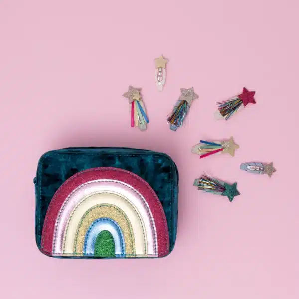 Mimi & Lula Mimi & Lula Disco Over The Rainbow Clips 5061064830717 Mimi AW25 6 Verzorging Haaraccessoires Wijs west