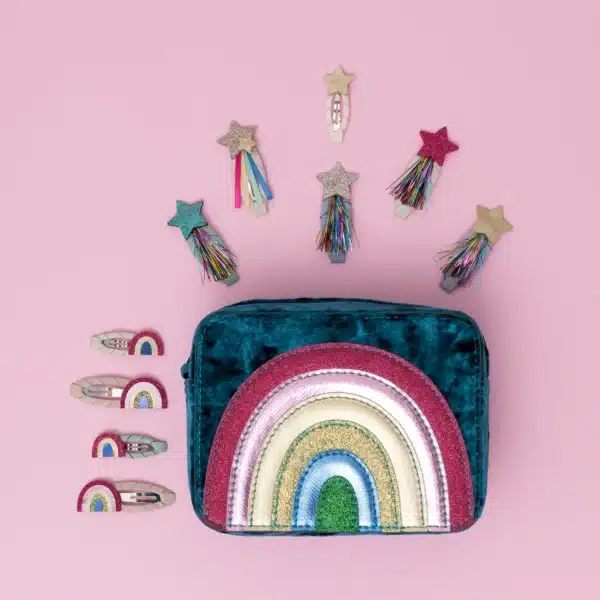 Mimi & Lula Mimi & Lula Rainbow Mini Clic Clacs 5061064830724 Mimi AW25 6 Verzorging Haaraccessoires Wijs west