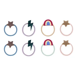 Mimi & Lula Mimi & Lula Rainbow Mini Ponies 5061064830731 Mimi AW25 6 Verzorging Haaraccessoires Wijs west