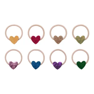 Mimi & Lula Mimi & Lula Jazzy Heart Mini Ponies 5061064830861 Mimi AW25 6 Verzorging Haaraccessoires Wijs west