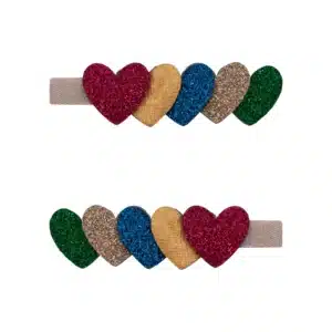Mimi & Lula Mimi & Lula Jazzy Layered Heart Clips 5061064830878 Mimi AW25 4