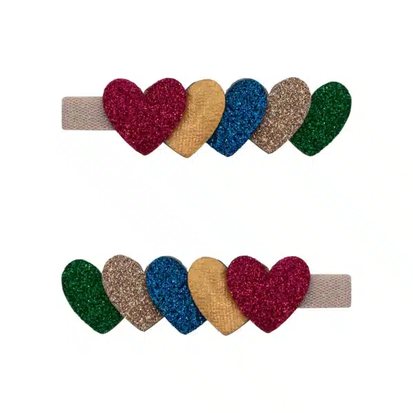 Mimi & Lula Mimi & Lula Jazzy Layered Heart Clips 5061064830878 Mimi AW25 4