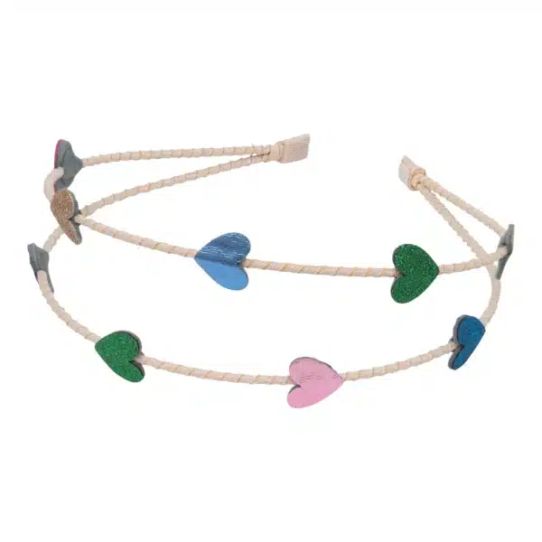 Mimi & Lula Mimi & Lula Jazzy Teeny Heart Double Alice 5061064830885 Mimi AW25 9 Verzorging Haaraccessoires Wijs west