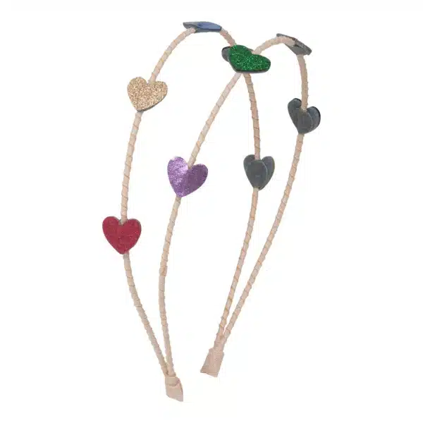 Mimi & Lula Mimi & Lula Jazzy Teeny Heart Double Alice 5061064830885 Mimi AW25 9 Verzorging Haaraccessoires Wijs west