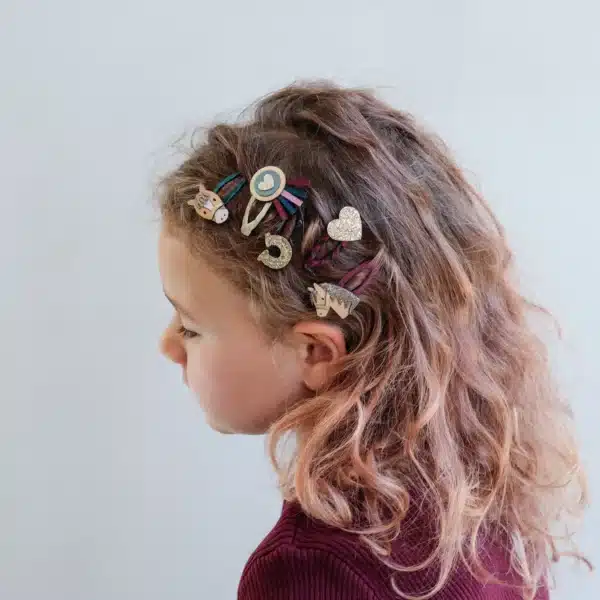 Mimi & Lula Mimi & Lula Pony Pals Mini Clic Clacs 5061064830953 Mimi AW25 6 Verzorging Haaraccessoires Wijs west