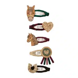 Mimi & Lula Mimi & Lula Pony Pals Mini Clic Clacs 5061064830953 Mimi AW25 6 Verzorging Haaraccessoires Wijs west