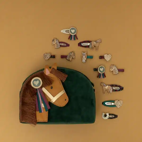 Mimi & Lula Mimi & Lula Horsey Clic Clacs 5061064830977 Mimi AW25 6 Verzorging Haaraccessoires Wijs west