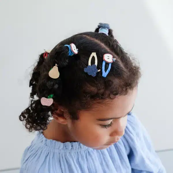 Mimi & Lula Mimi & Lula Fruity Mini Clic Clacs 5061064831110 Mimi AW25 6 Verzorging Haaraccessoires Wijs west