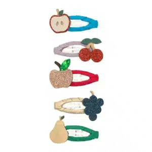 Mimi & Lula Mimi & Lula Fruity Mini Clic Clacs 5061064831110 Mimi AW25 6 Verzorging Haaraccessoires Wijs west