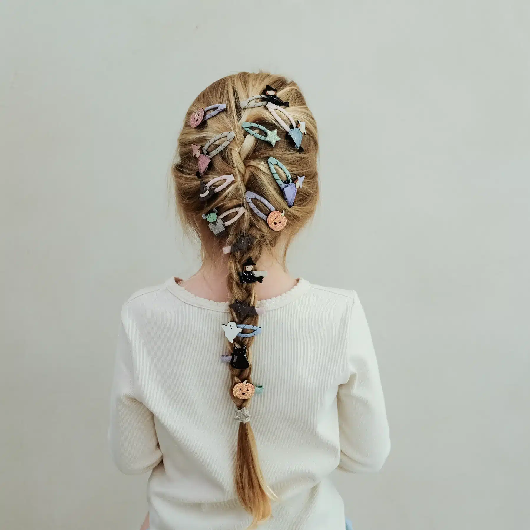 Mimi & Lula Mimi & Lula Halloween Mini Clic Clacs 5061064831325 Mimi AW25 6 Verzorging Haaraccessoires Wijs west